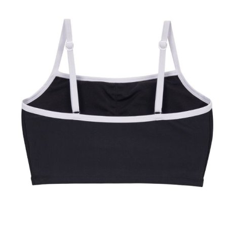 여성 포인트 로고 베이직 탑 브라