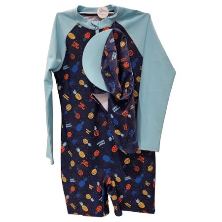 남아동 슈트 4부바치 실내겸용수영복