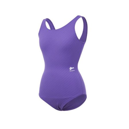 여성 솔리드 아쿠아겸용U백 실내수영복