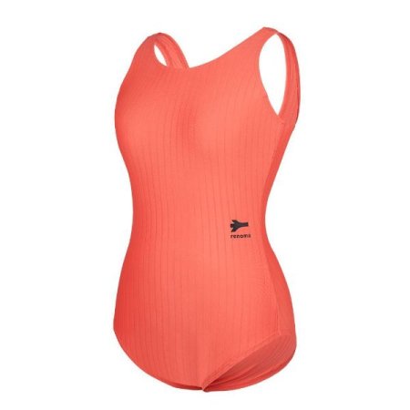 여성 솔리드 아쿠아겸용U백 실내수영복