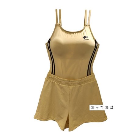 여성 아쿠아겸용 원피스 치마바지세트