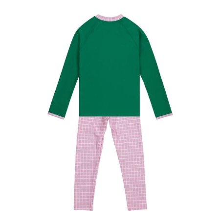 여아동 레쉬가드 워터레깅스 상하세트