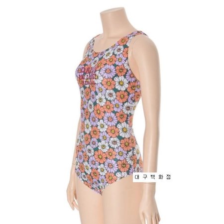 여성 러브 U백 실내수영복