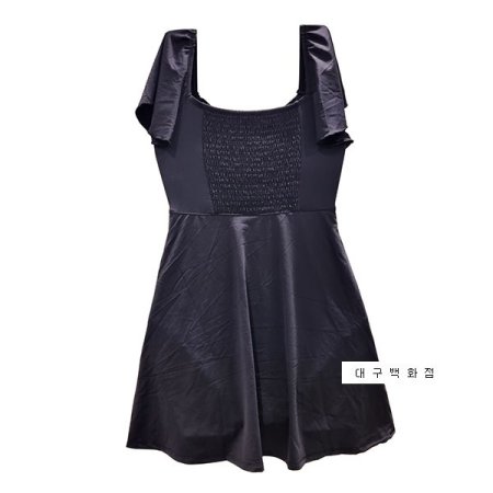 여성 반팔 비치원피스