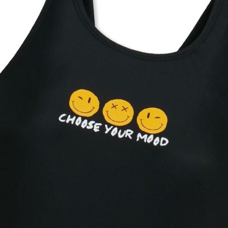 여아동 스마일 X백 3부 실내수영복