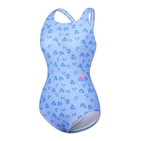 여성 캔디팝 X백 실내수영복