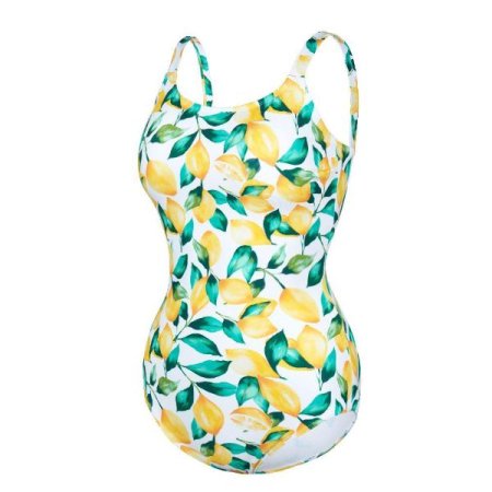 여성 레몬 비치 겸용아쿠아 원피스수영