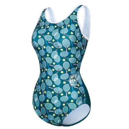 여성 테니스 U백 원피스수영복