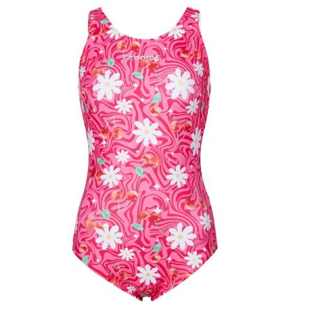 여성 앵두 U백 실내수영복