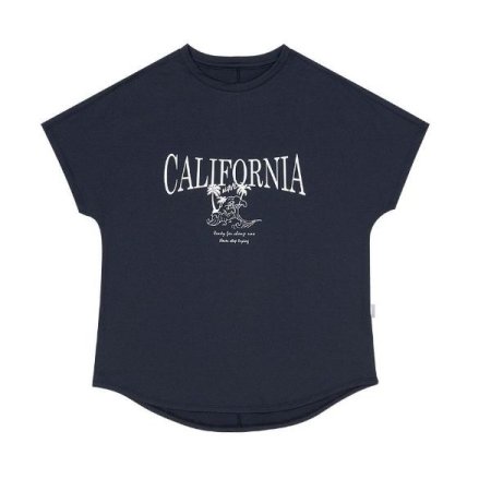 여성 와이드핏 반팔티셔츠