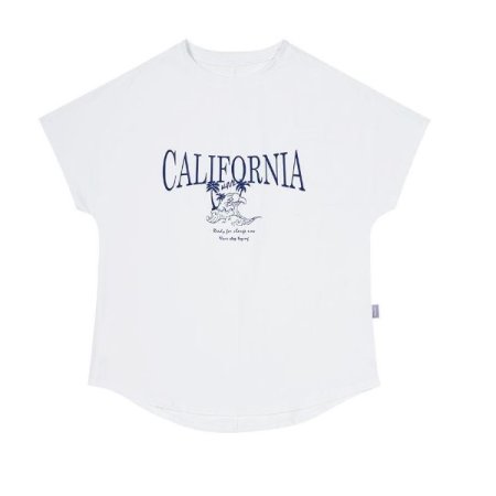 여성 와이드핏 반팔티셔츠