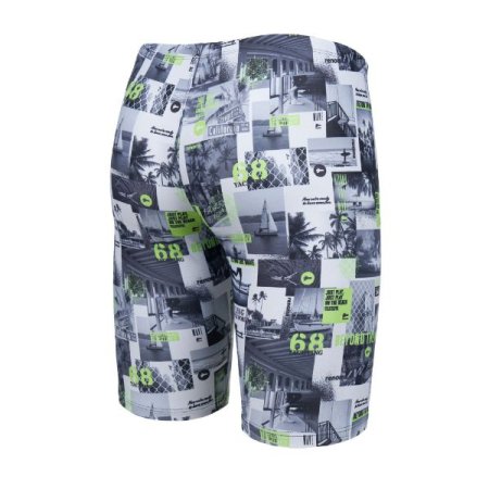 남성 스넵 4부 실내수영복