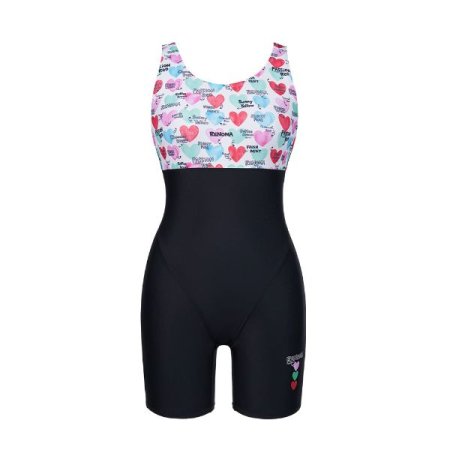 여아동 하트 U백 3부수영복