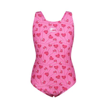 여아동 X백 캔디 실내수영복