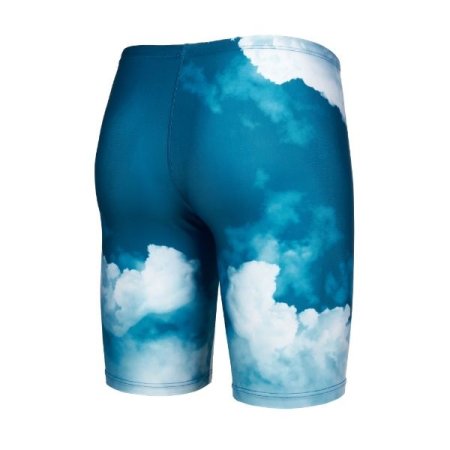 남성 구름 4부 실내수영복