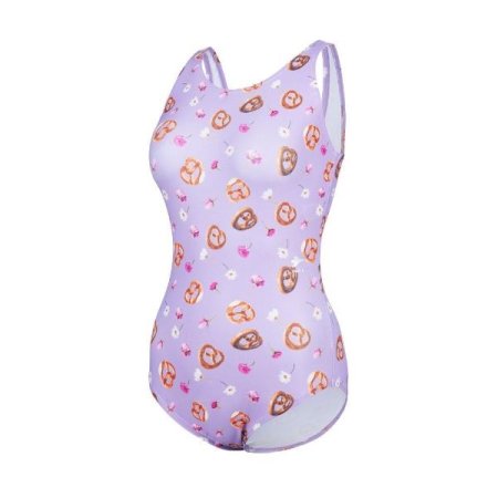 여성 플라워 U백원피스수영복