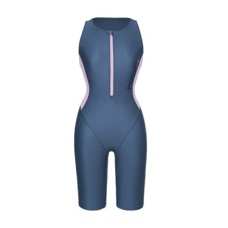 여성 집업 4부 반신 수영복