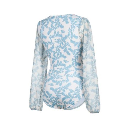 여성 시스루 긴팔 비치원피스