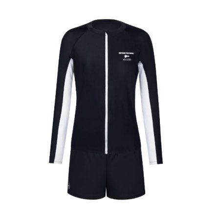 여성 내장캡 집업레쉬가드 상하 세트