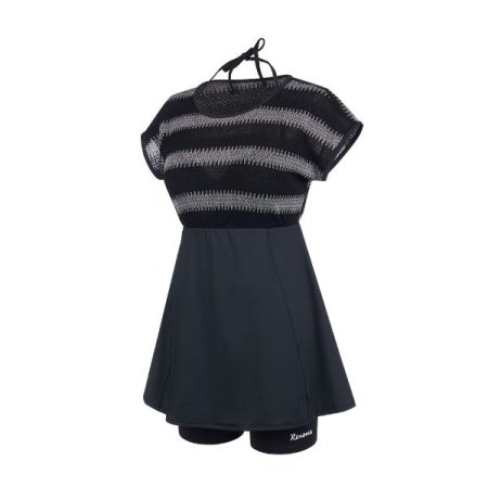 여성 스트라이프 비치 원피스 