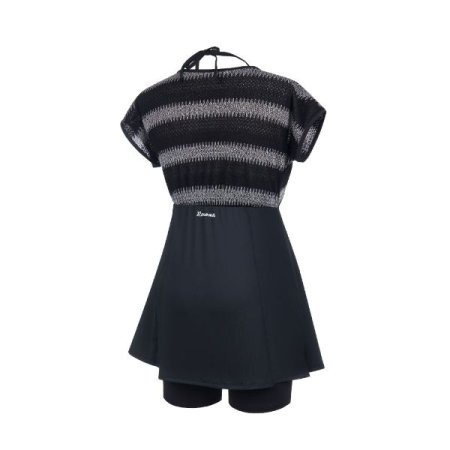 여성 스트라이프 비치 원피스 