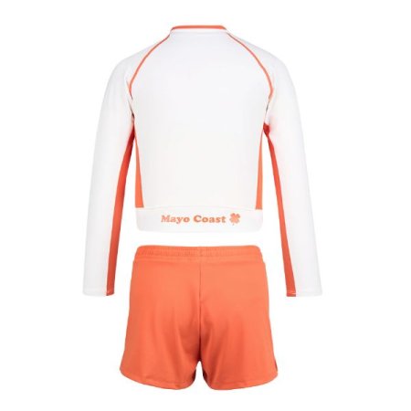 여아동 크롭 레쉬가드 반바지상하 세트