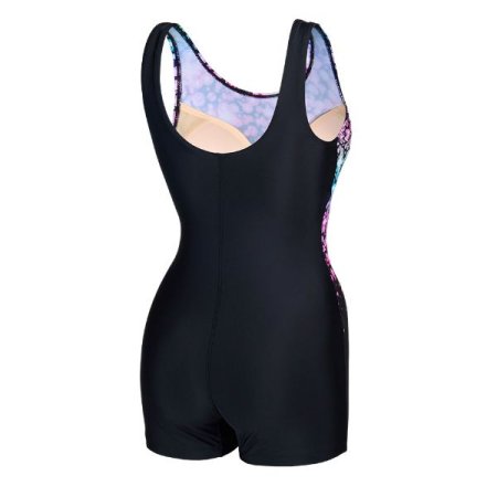 여성  U백 2부 반신 수영복