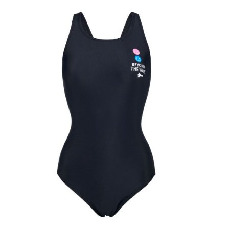 여성 스마일 X백 원피스수영복