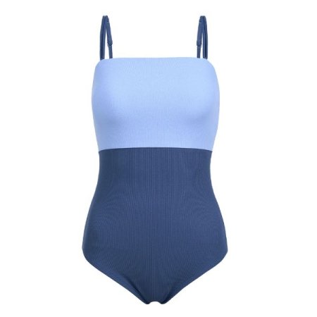 여성 파스텔 투톤 모노키니 