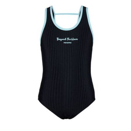 여아동 포인트 U라인 수영복