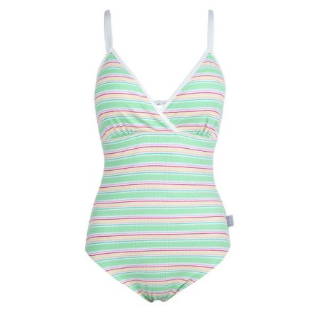 여성 스트라이프 모노키니