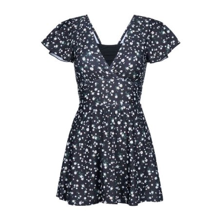 여성 플라워 스파 모노키니 