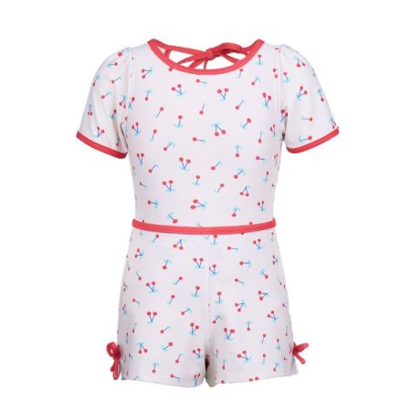 여아동 체리팬츠 원피스수영복 세트