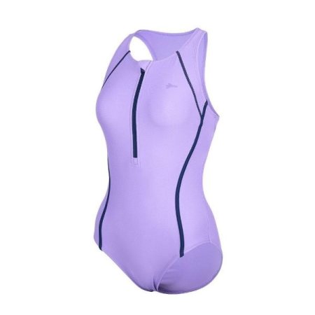 여성 지퍼 실내수영복