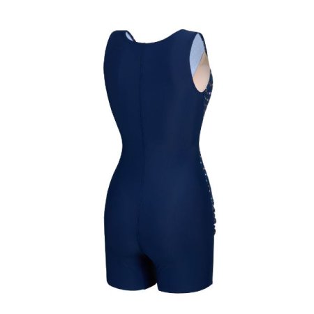 여성 도트  아쿠아 스파 2부수영복