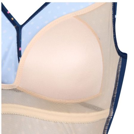 여성 도트  아쿠아 스파 2부수영복