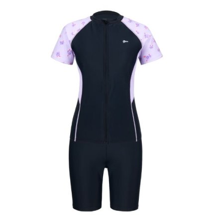 여성 아쿠아내장캡 반팔 집업 바지세트