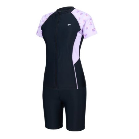 여성 아쿠아내장캡 반팔 집업 바지세트