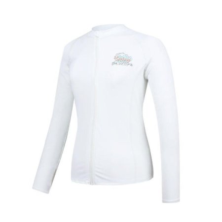 여성 인조이 집엽 레쉬가드