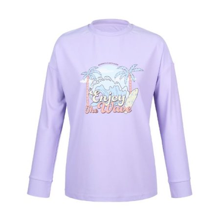 여성 인조이 오버핏 레쉬가드