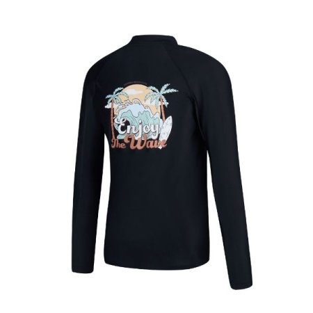 남성 백포인트 레쉬가드