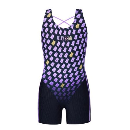 여아동 젤리베어 U백4부 실내수영복