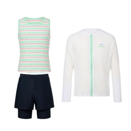 여아동 집업가디건 나시 상하세트