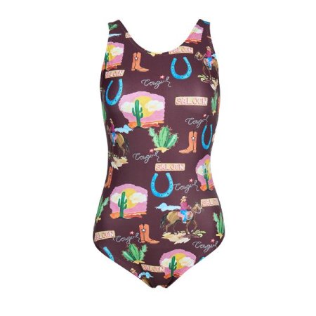 여성 카보이 U백 원피스수영복