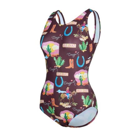 여성 카보이 U백 원피스수영복