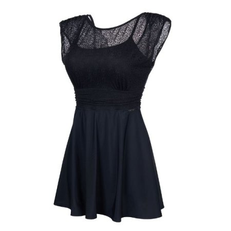 여성 비치레이스 원피스수영복