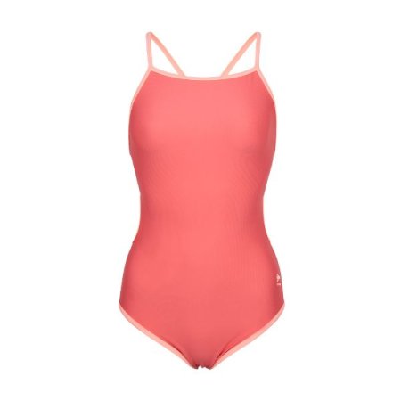 여성 백라인 스트랩 원피스수영복