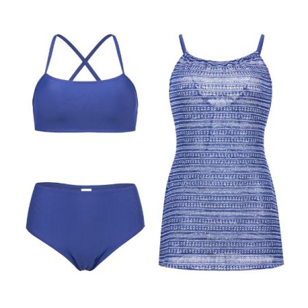 여성 부틀 자가드 커버업 비키니세트