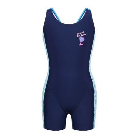 여아동 X백 2부 반신 수영복