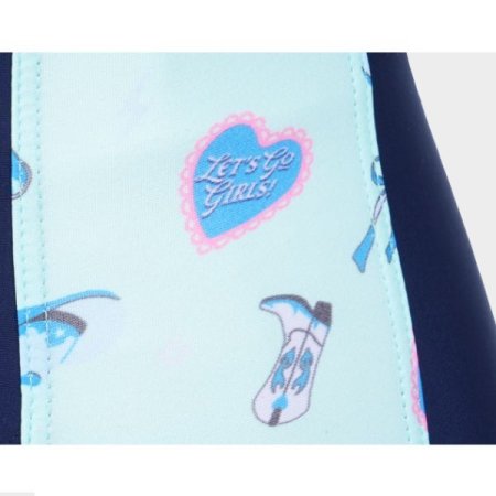 여아동 X백 2부 반신 수영복